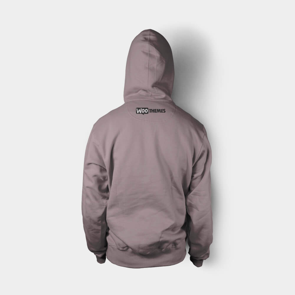 Unisex Winter Lavender Hoodie - Image 2